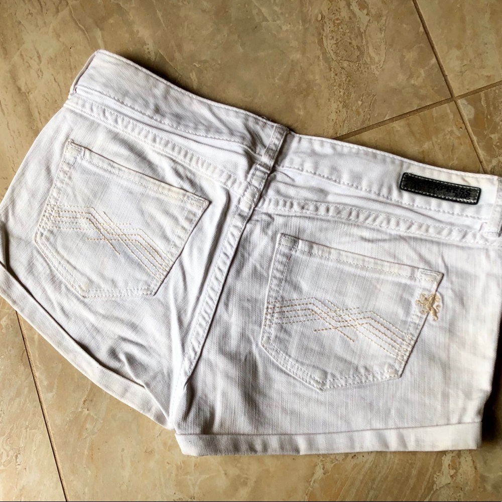 Express white shorts